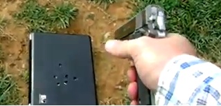 Dad Shooting Laptop